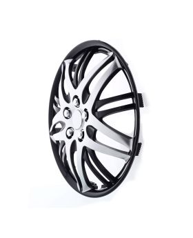 Pilot WH544-16C-BLZ Universal Fit Chrome on Black 16 inch Wheel Covers