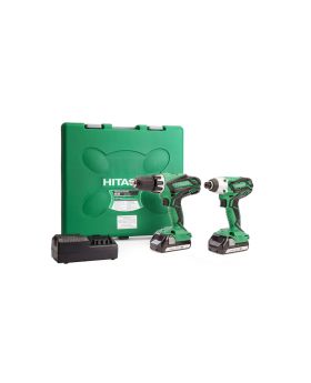 Hitachi Cordless Twin Kit Combi Drill and Impact Driver