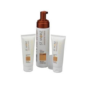 St. Moriz Metallic Advanced Pro Formula Tanning Set.