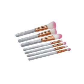 Rose Gold Colour 7 Piece Make-up Brush Set