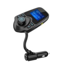 Nulaxy Bluetooth Car FM Transmitter Audio Adapter Receiver Wireless Handsfree 